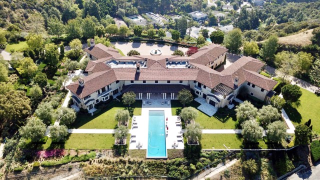 Harry and Meghan have moved into the eight-bedroom Beverly Hills home of actor Tyler Perry