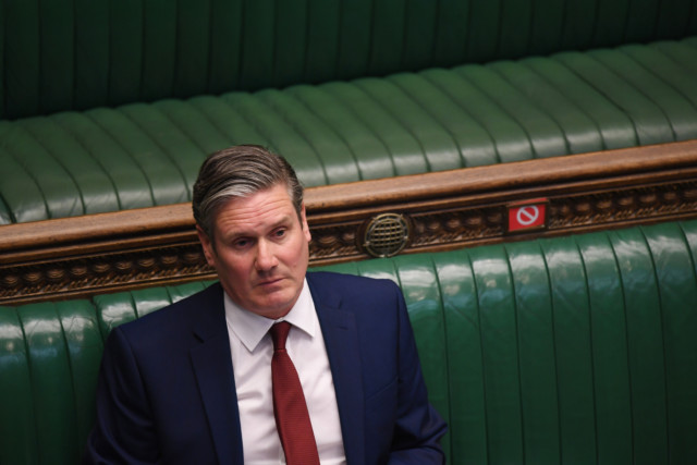 Labour boss Sir Keir Starmer clashed with the PM who refused to reveal exactly how many Brits have already been ordered to isolate by the programme