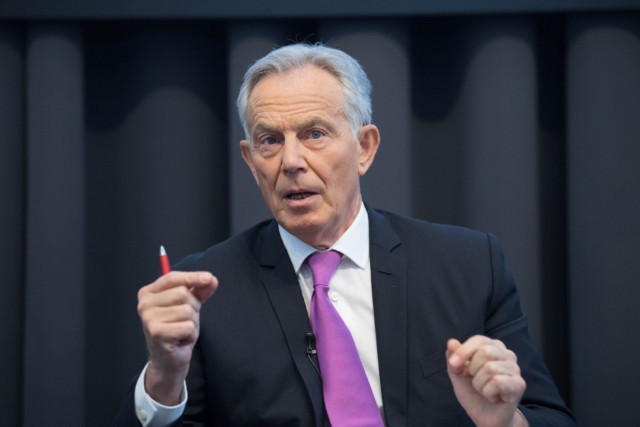 Tony Blair spearheaded the idea that half of all young Brits should go to university but his son Euan said 'more relevant training leads to better job prospects'