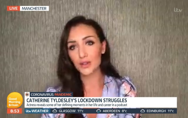 Catherine appeared on Good Morning Britain to talk about her lockdown woes