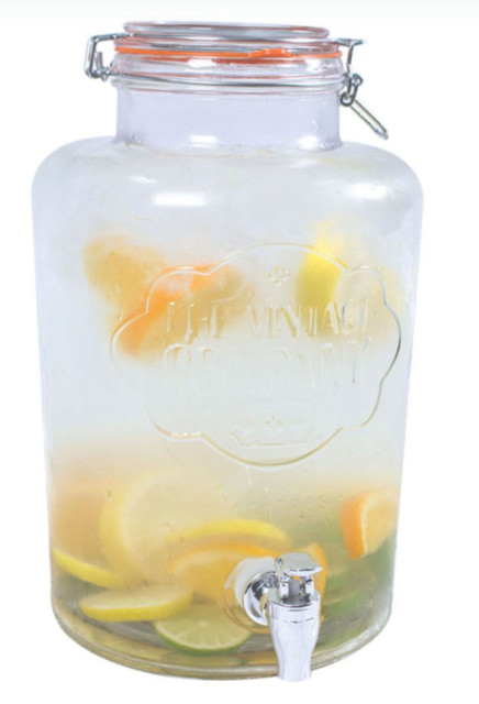 Its Pimms o'clock with the Vintage Company’s glass drinks dispenser at robertdyas.co.uk