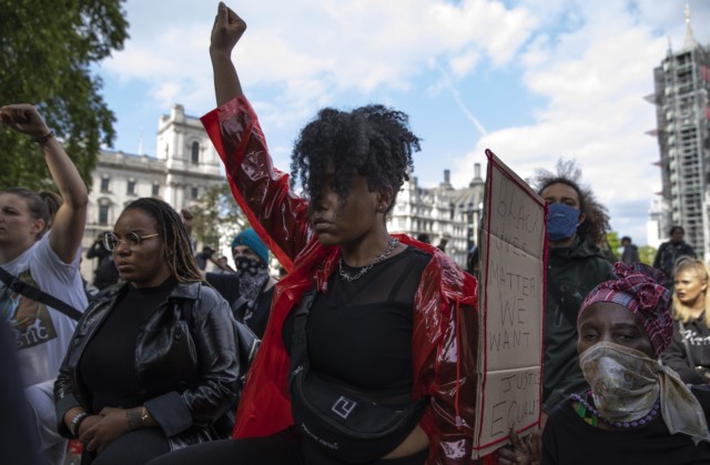  Black Lives Matter protesters in London
