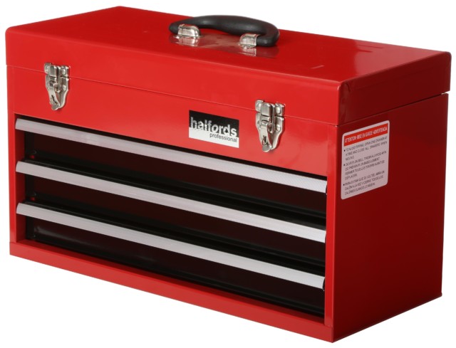Halfords 3-Drawer Metal Portable Chest