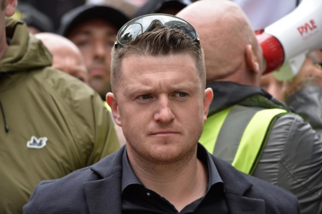  Tommy Robinson is the former leader of the English Defence League (EDL)