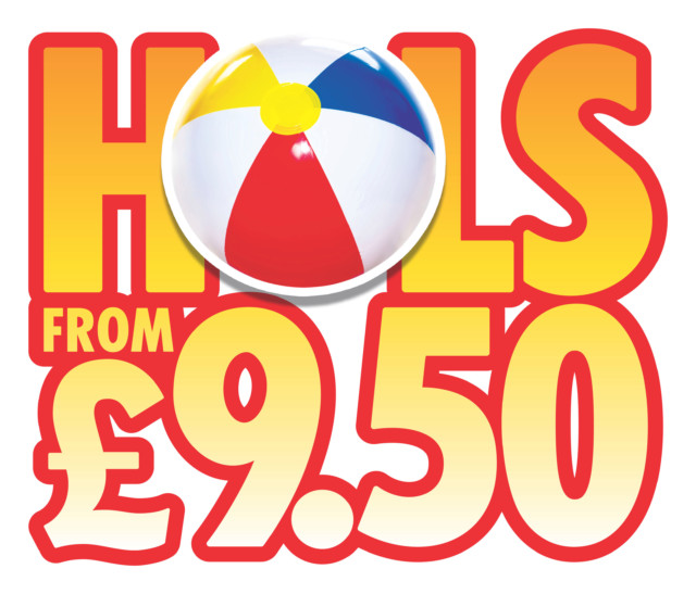 Don;t forget to collect your Hols From £9.50 tokens printed in the paper