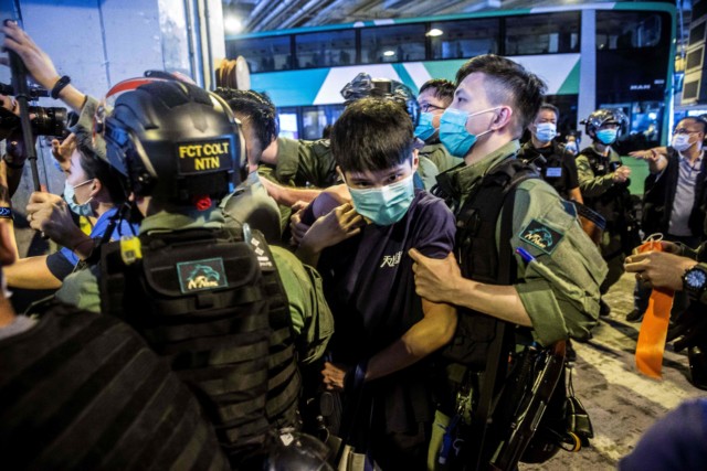 China is clamping down on its control over Hong Kong