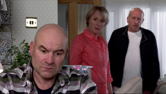 Geoff has lied that Tim's mum Elaine died before Tim was born 