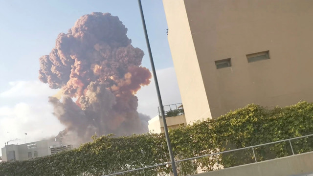 Witnesses described the explosion as deafening and said it felt like an earthquake
