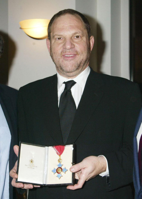 Harvey Weinstein will be stripped of his honorary CBE today after being convicted of rape and sexual assault