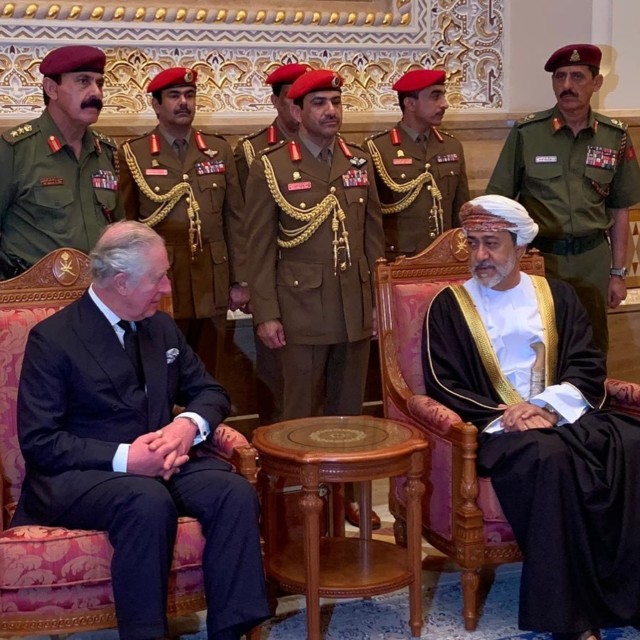  Meanwhile Prince Charles has been in Oman attending the funeral of Sultan Qaboos bin Said Al Said