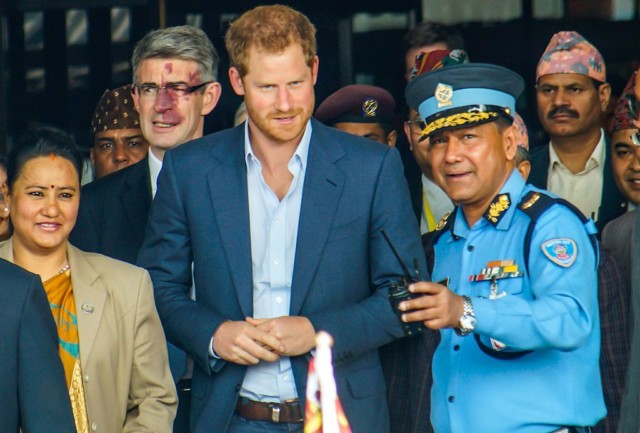 Mr Morris hosted Prince Harry during a tour of Nepal in 2016