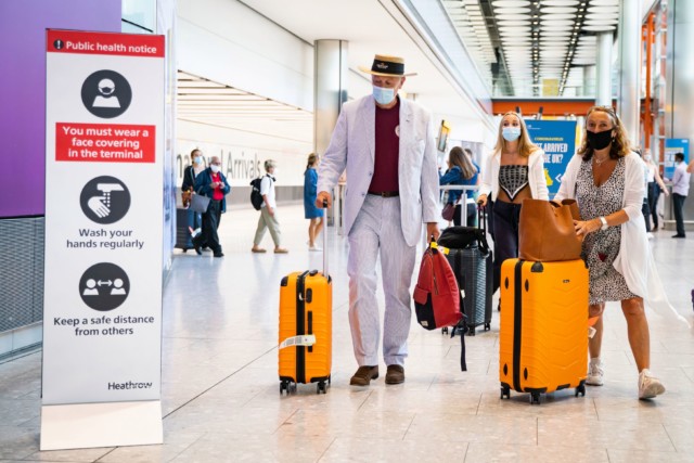 Quarantine times for returning travellers could be slashed to 7 or 8 days