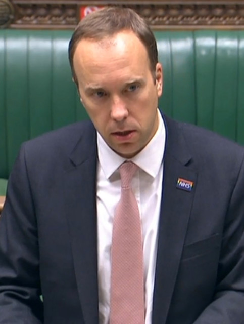 Matt Hancock warned MPs that the UK was on the brink of a second Covid peak.