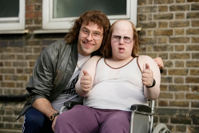 Matt Lucas and David Walliams were seen as a superstar comedy duo - seen here playing Lou and Andy on the very successful Little Britain