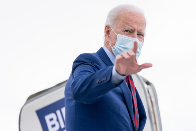 Biden has not been diagnosed with the virus