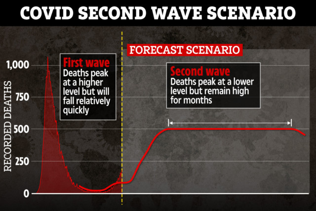 Officials believe the second wave of Covid will be deadlier than the first