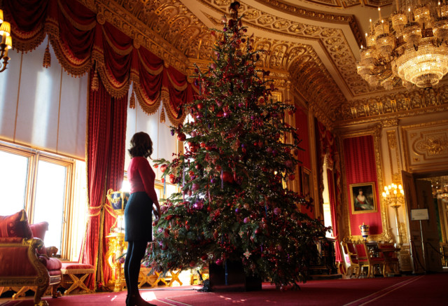 All staff members of The Royal Household typically receive a Christmas pudding and a card