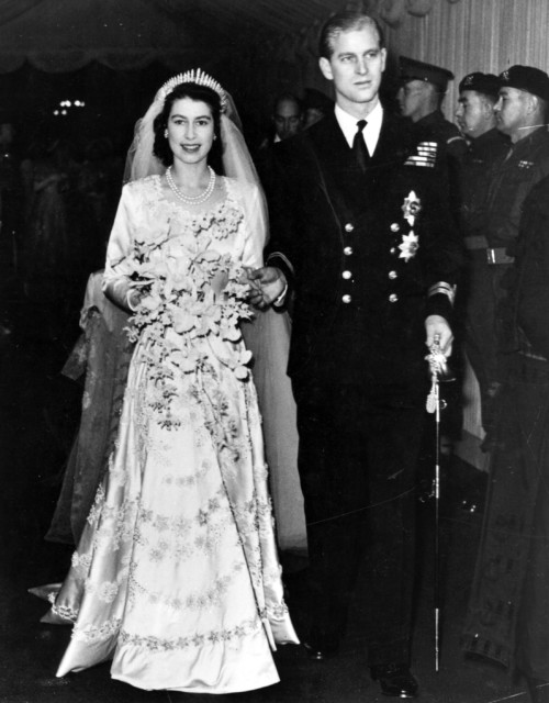 They married on November 20, 1947 at Westminster Abbey in front of 2000 guests