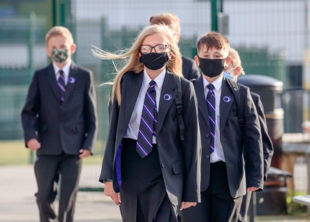 A top scientists has said secondary kids should wear masks in classrooms 