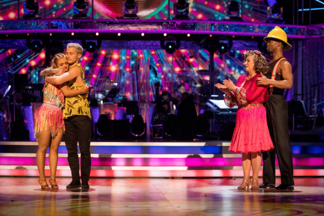 Maisie and Gorka went up against Caroline Quentin and her partner Johannes Radebe