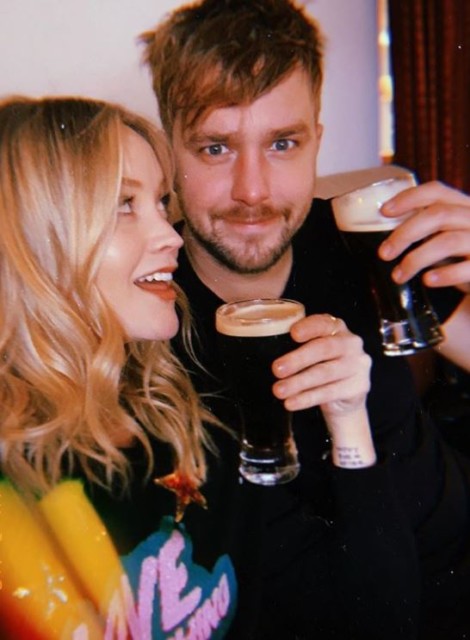 HOAR revealed yesterday that the pair secretly married in Dublin
