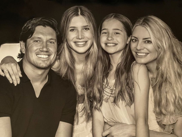 The married pair share two beautiful daughters, Phoebe and Amber