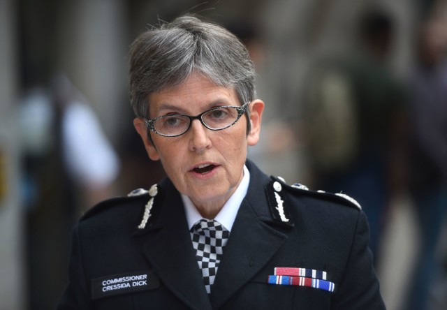 Dame Cressida Dick has said the police will move quickly to fine lockdown breakers