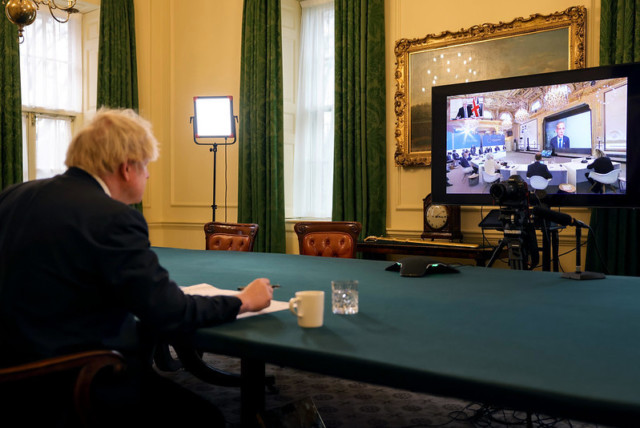 The Pm hosting a Cabinet meeting earlier today via Zoom