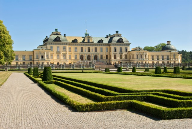  The royal insisted she was not scared of the "phantoms" roaming the corridors of the 17th-century Drottningholm Palace (pictured)