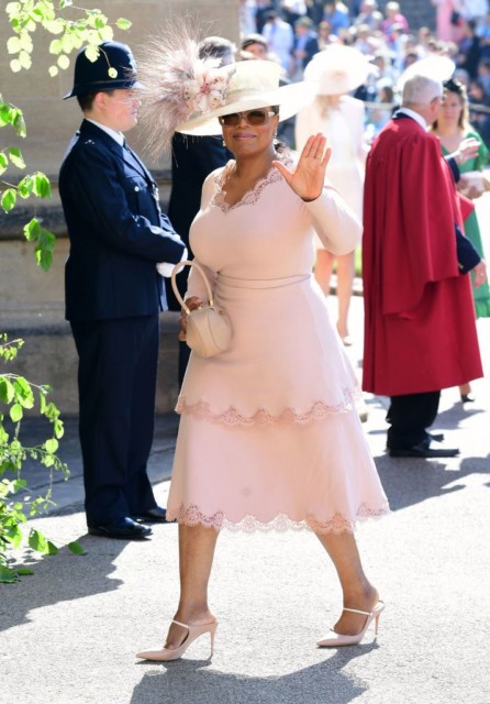 Oprah attended the couple's wedding in 2018
