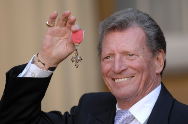 Legend ... Ex-Corrie star Johnny Briggs was given an MBE 