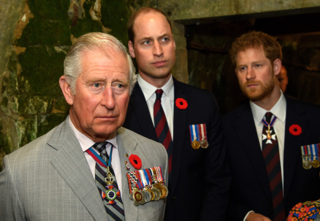 Prince Harry spoke of tensions with his brother and father
