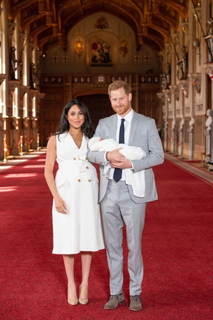 The Duke and Duchess of Sussex gushed over their 'amazing' baby boy