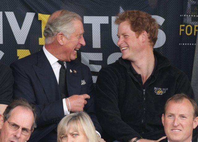 Prince Harry said there was a 'lot of hurt' between himself and his father Prince Charles