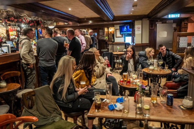 Brits may need vaccination passports or proof of a negative test to pack out pubs in the future