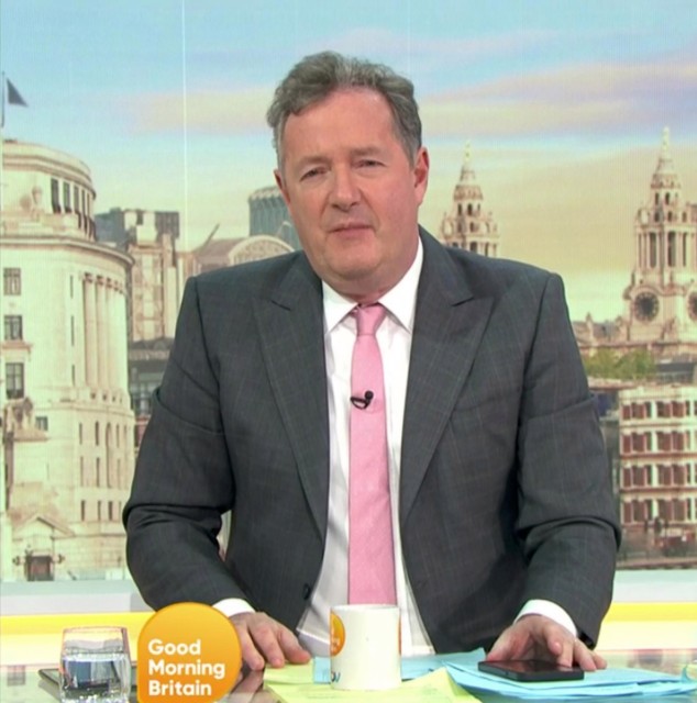 Piers Morgan, seen on the show for the last time yesterday, has today tweeted to say he still doesn't believe Meghan