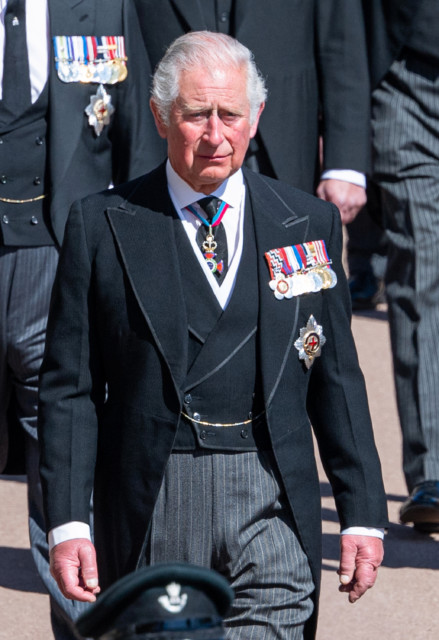 A body language expert says Prince Charles looked 'overcome with grief'