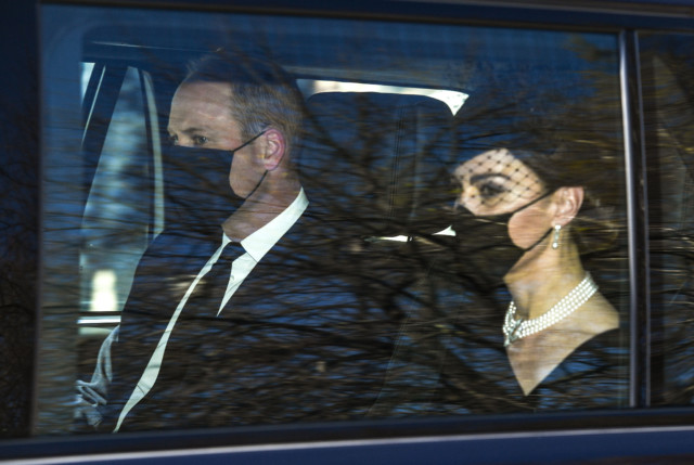 William and Kate leave Kensington Palace today