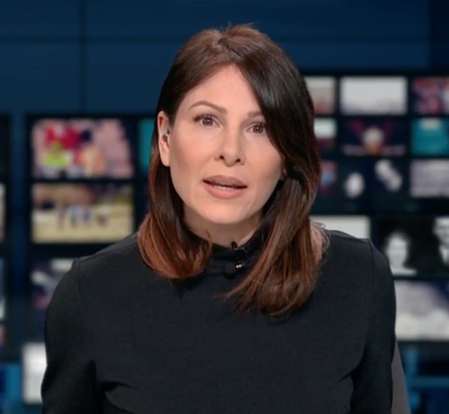 ITV newsreader Lucrezia Millarini announced the sad news