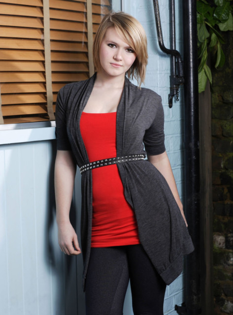 The actress, seen here in 2010, shot to fame as Ian Beale's daughter Lucy on EastEnders