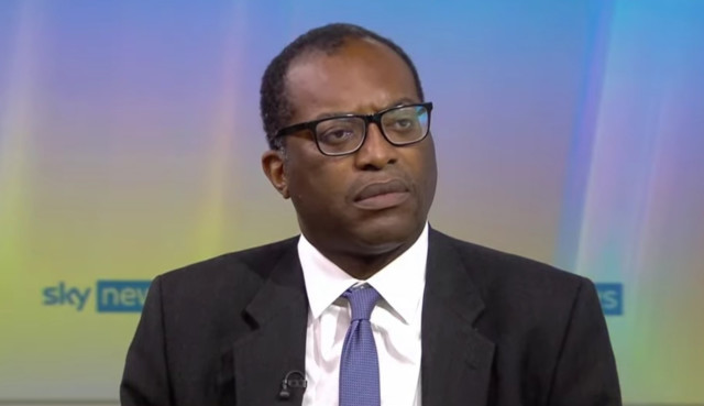 Kwasi Kwarteng told people not to panic in the face of bare supermarket shelves