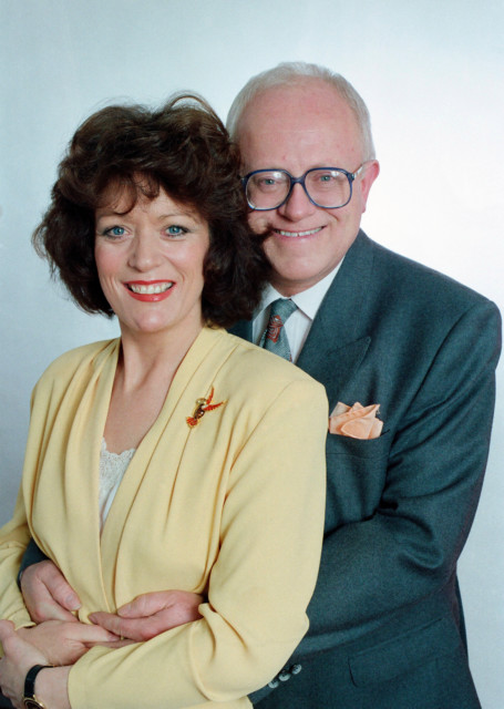 Reg Holdsworth, as played by Ken Morley and Sherrie as Maureen Naylor