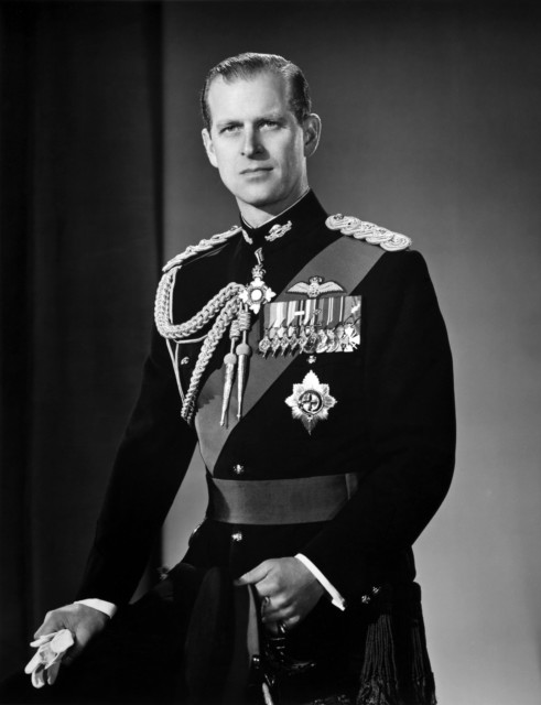 Prince Philip pictured in 1958