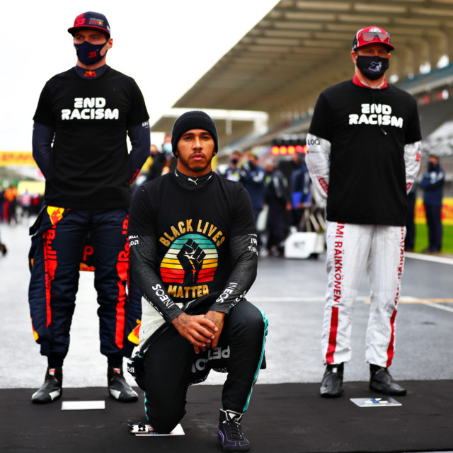 Lewis Hamilton is a passionate supporter of the Black Lives Matter movement