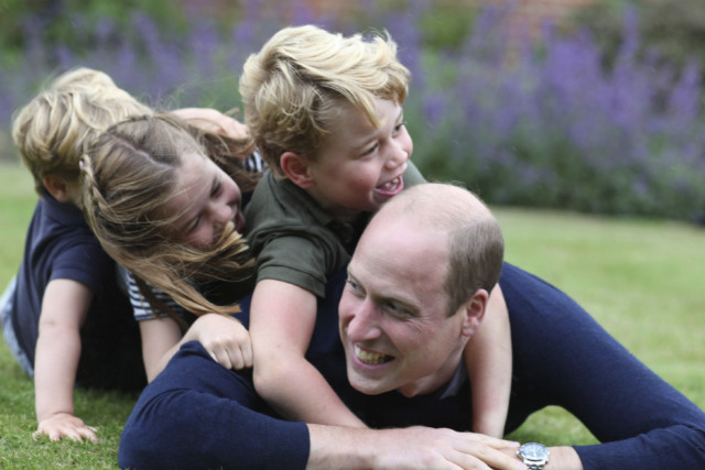 Prince William revealed his two eldest children squabble over the choice of music in the mornings